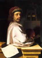 Frans van Mieris the Elder - self portrait